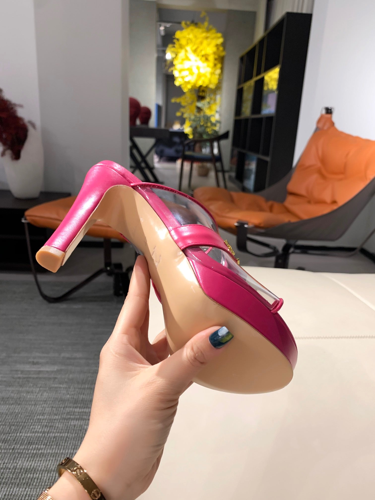 SE569 Size 4-11 Heels:10cm Material: Cowhide Lining: Sheep skin Sole: Italian leather - fashionupstore1