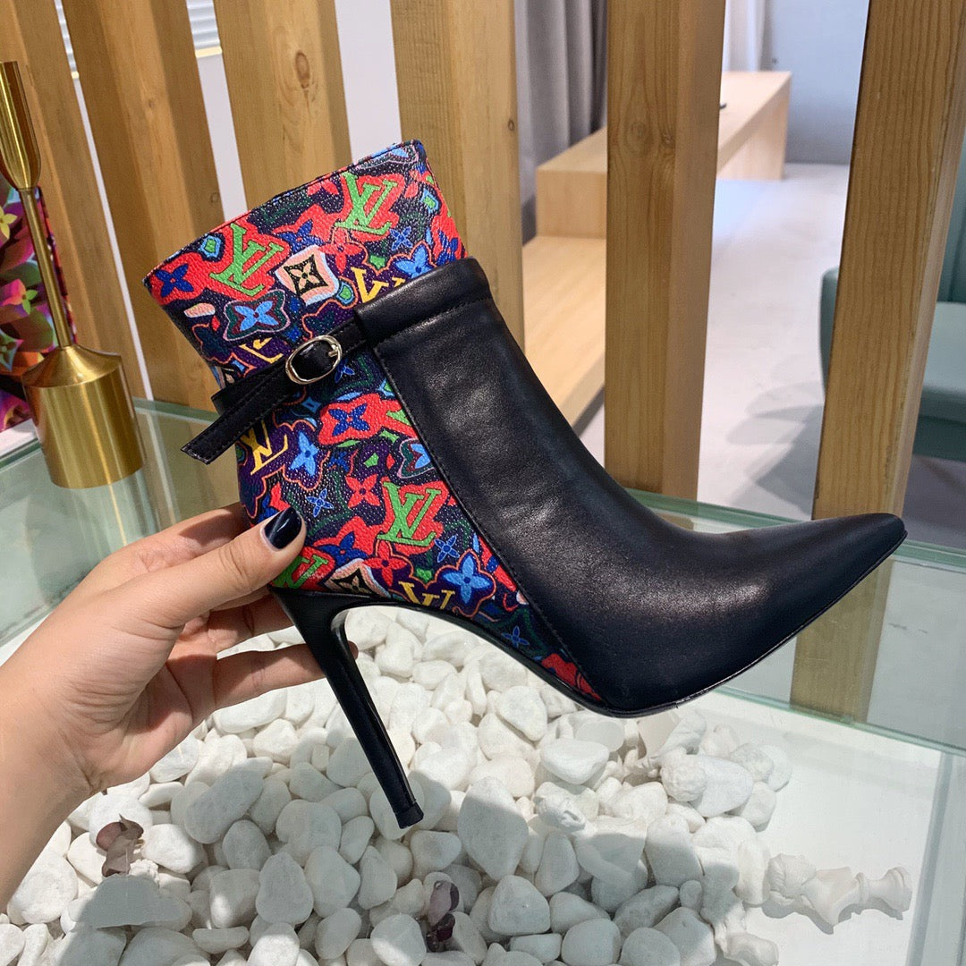 SE636 Size 4-11 Heels:10.5cm Material: Cowhide Lining: Sheep skin Sole: Italian leather - fashionupstore1