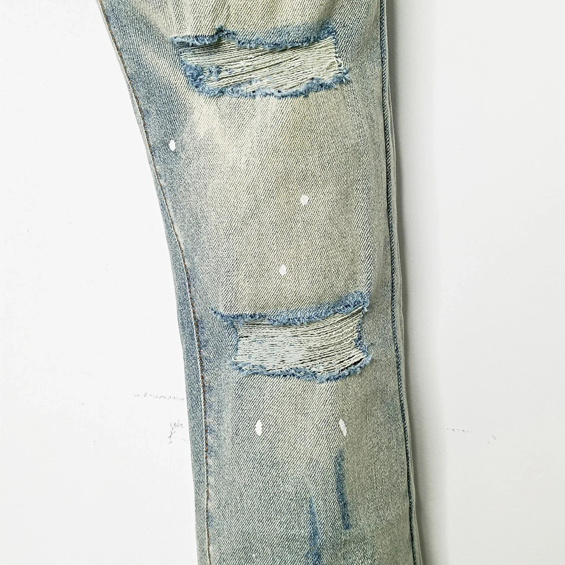 Premium Brand PRPL Roca Jeans Light Indigo P002 - fashionupstore1