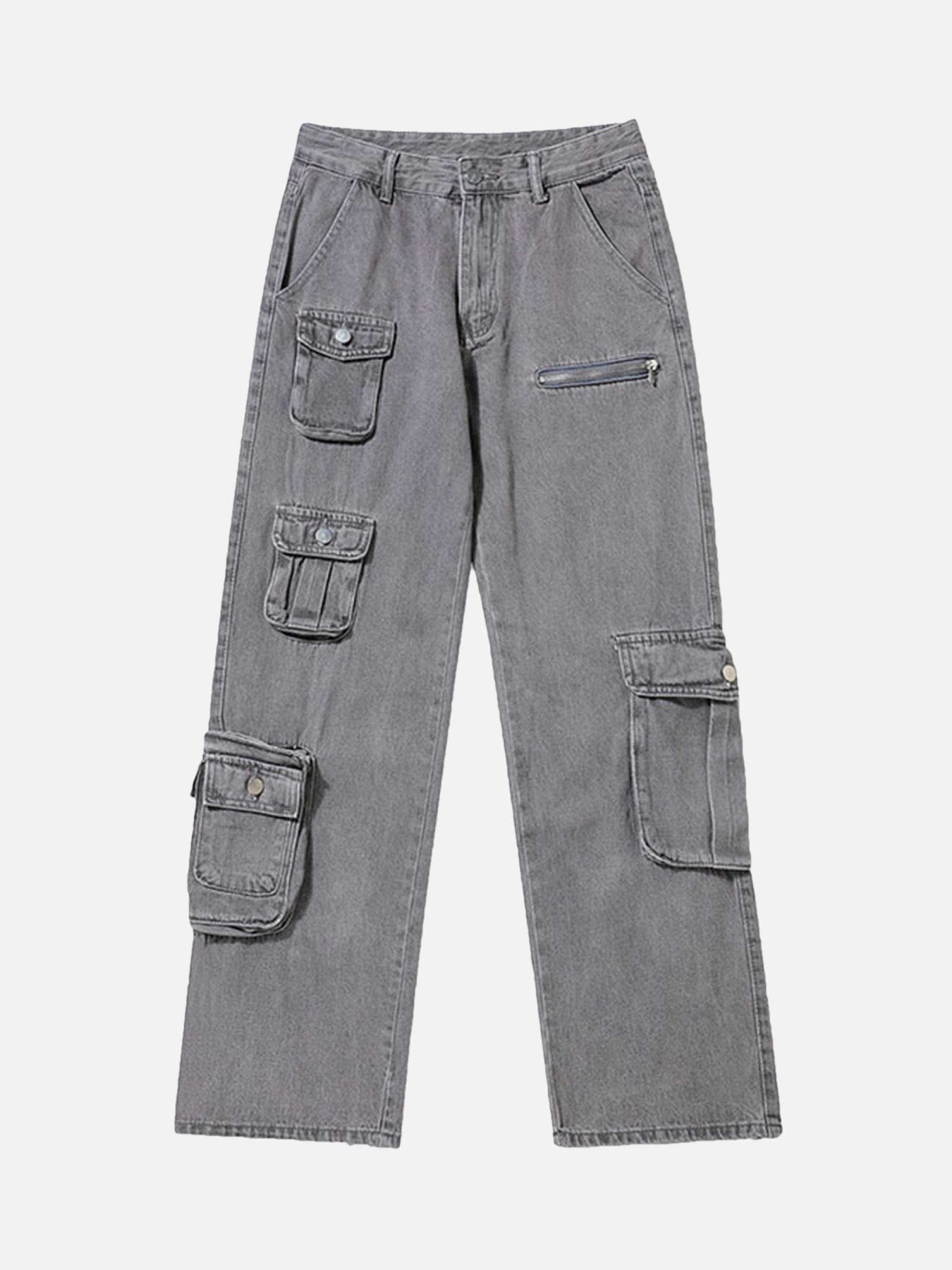 1984 American Multi-Pocket Work Pants - 1659 - fashionupstore1