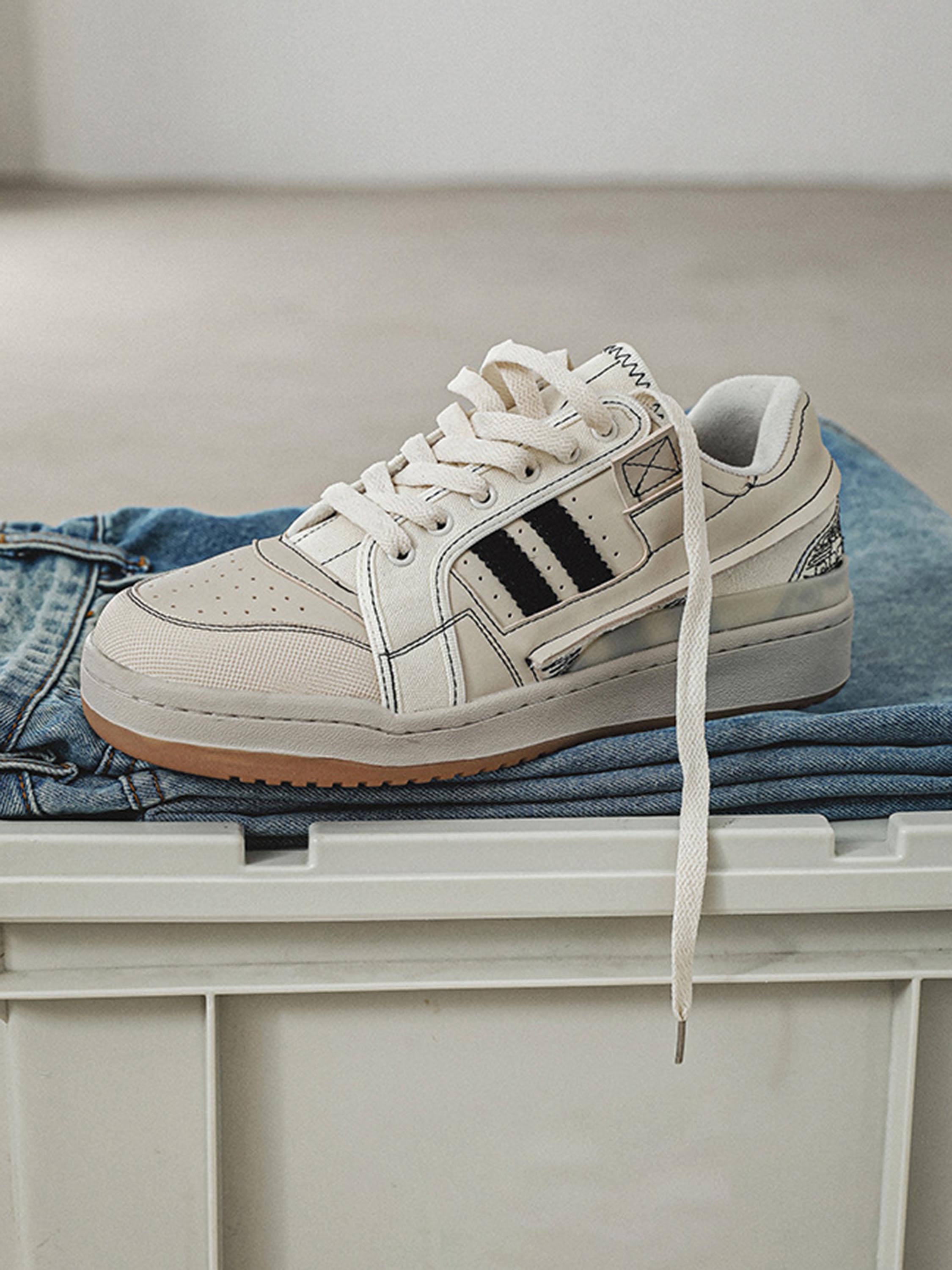 1984 American Retro Everything With Skateboard Shoes Casual Shoes - 1937 - fashionupstore1