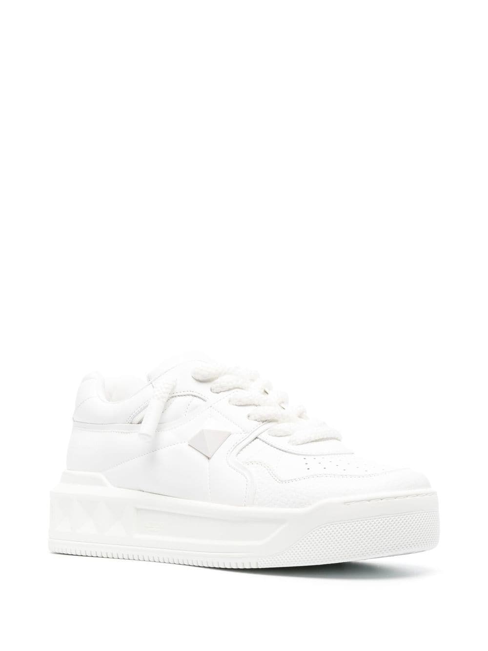 ONE STUD XL LEATHER SNEAKERS - fashionupstore1