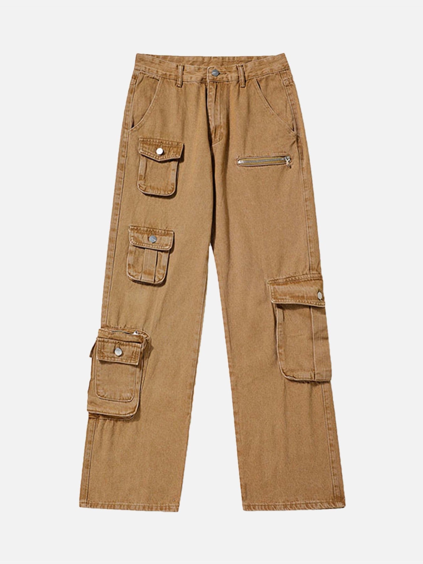 1984 American Multi-Pocket Work Pants - 1659 - fashionupstore1