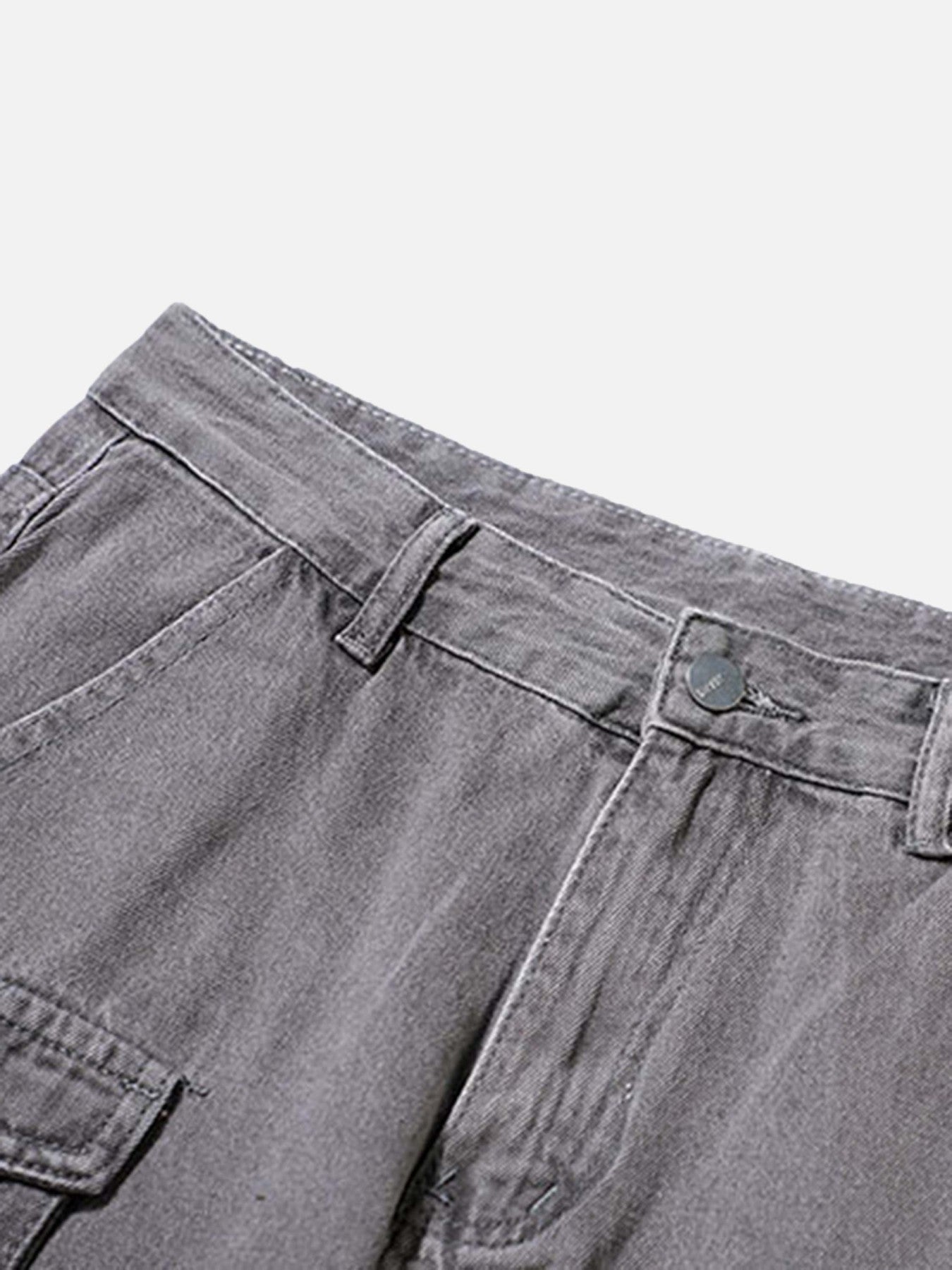 1984 American Multi-Pocket Work Pants - 1659 - fashionupstore1