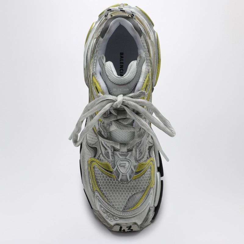 RUNNER 2.0 WHITE/YELLOW/BLACK SNEAKER - fashionupstore1