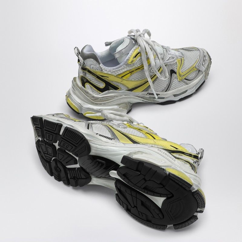RUNNER 2.0 WHITE/YELLOW/BLACK SNEAKER - fashionupstore1