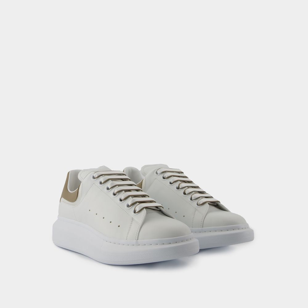 WHITE/STONE OVERSIZED SNEAKERS - fashionupstore1