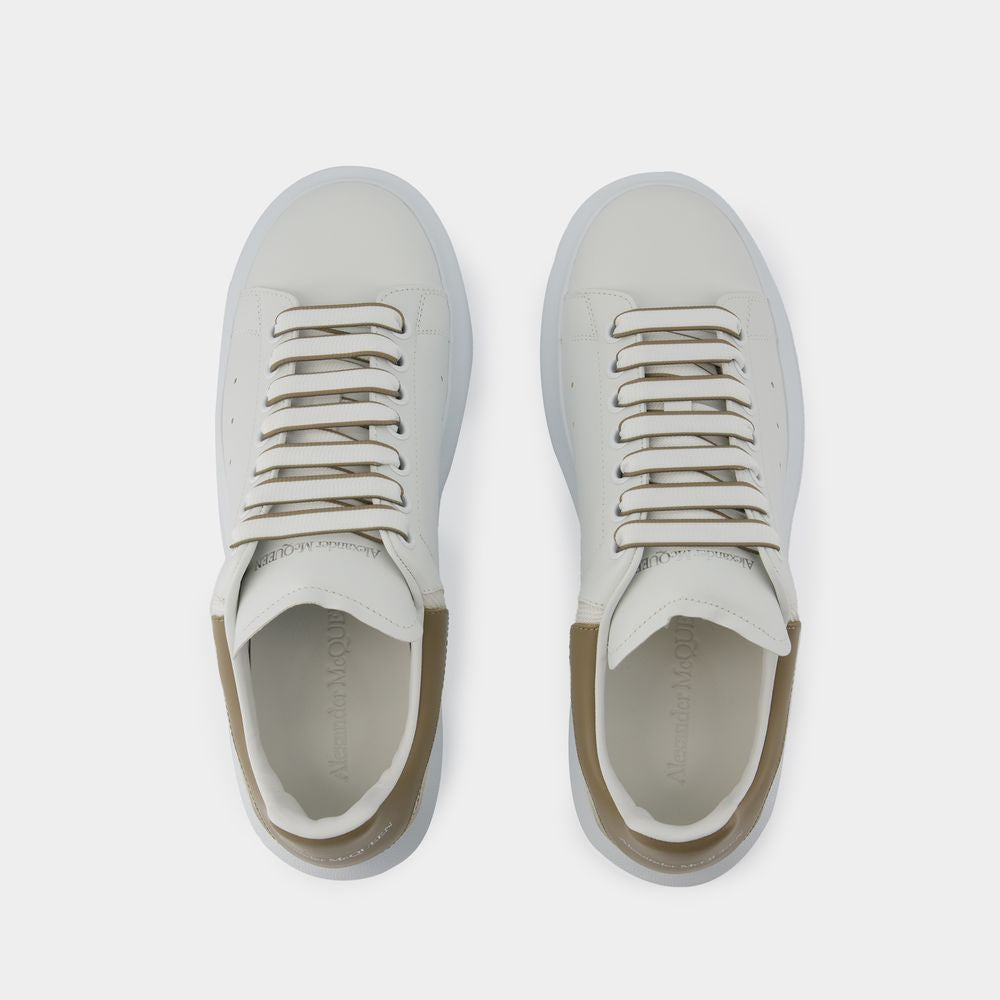 WHITE/STONE OVERSIZED SNEAKERS - fashionupstore1