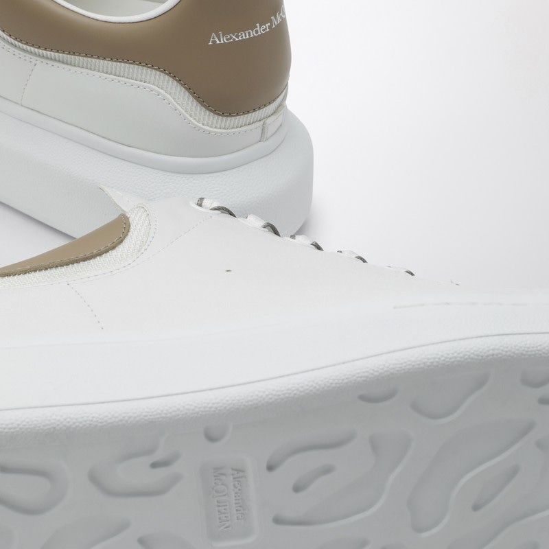 WHITE/STONE OVERSIZED SNEAKERS - fashionupstore1