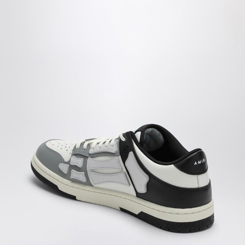 SKELTOP LOW BLACK/WHITE/GREY TRAINER - fashionupstore1