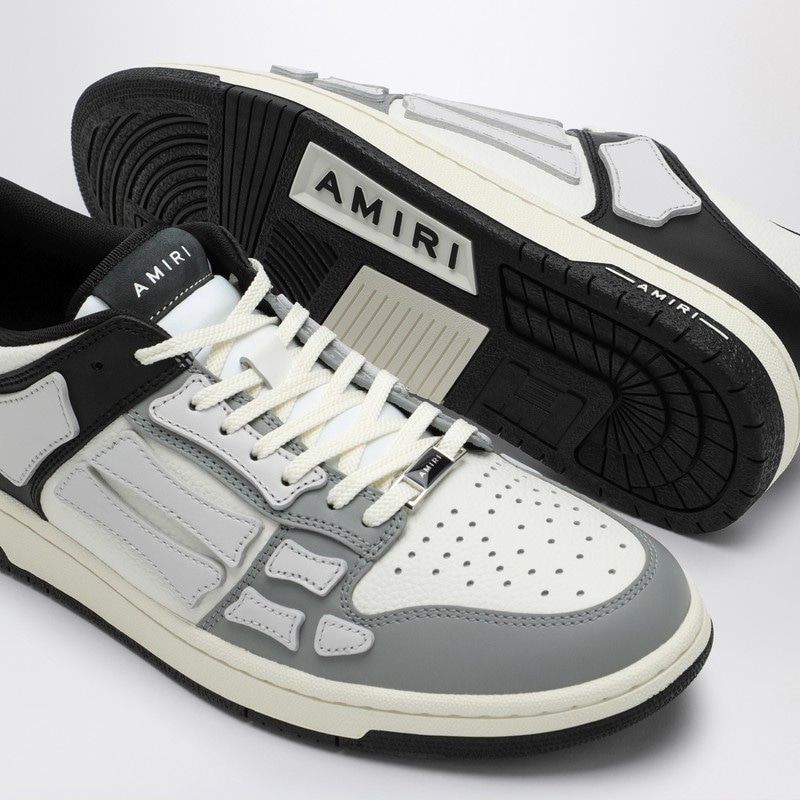 SKELTOP LOW BLACK/WHITE/GREY TRAINER - fashionupstore1
