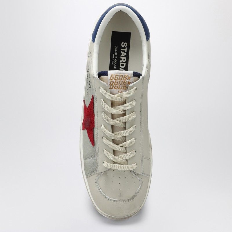 STARDAN WHITE/BLUE/RED LOW SNEAKER - fashionupstore1