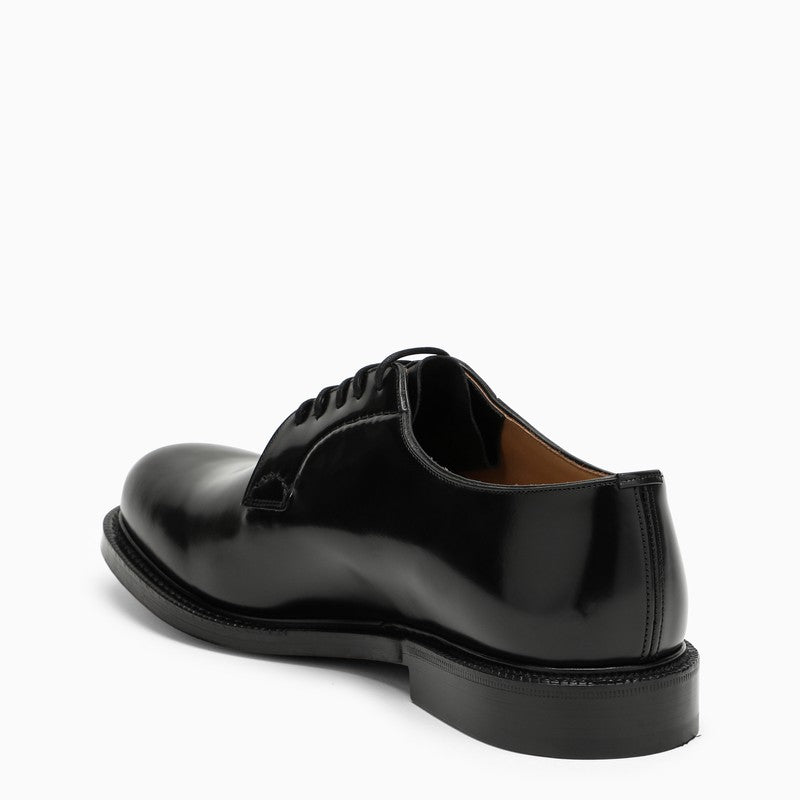 BLACK SHANNON DERBY SHOES - fashionupstore1