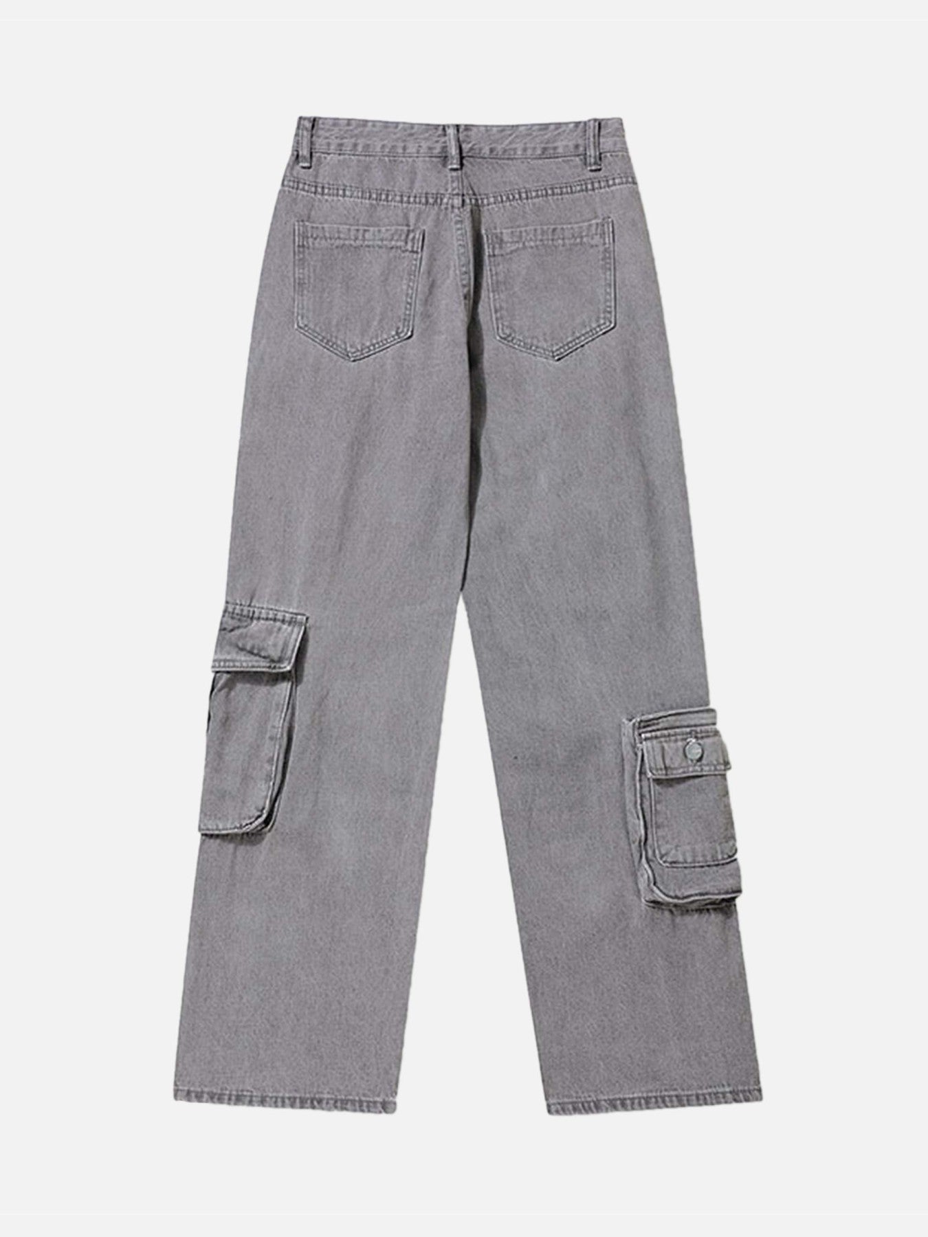 1984 American Multi-Pocket Work Pants - 1659 - fashionupstore1