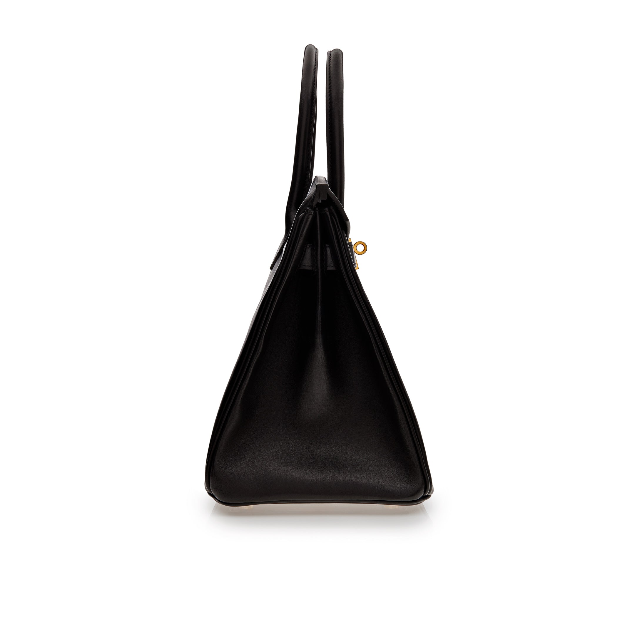 HRMS Birkin 30 Black Box Leather Gold Hardware - fashionupstore1