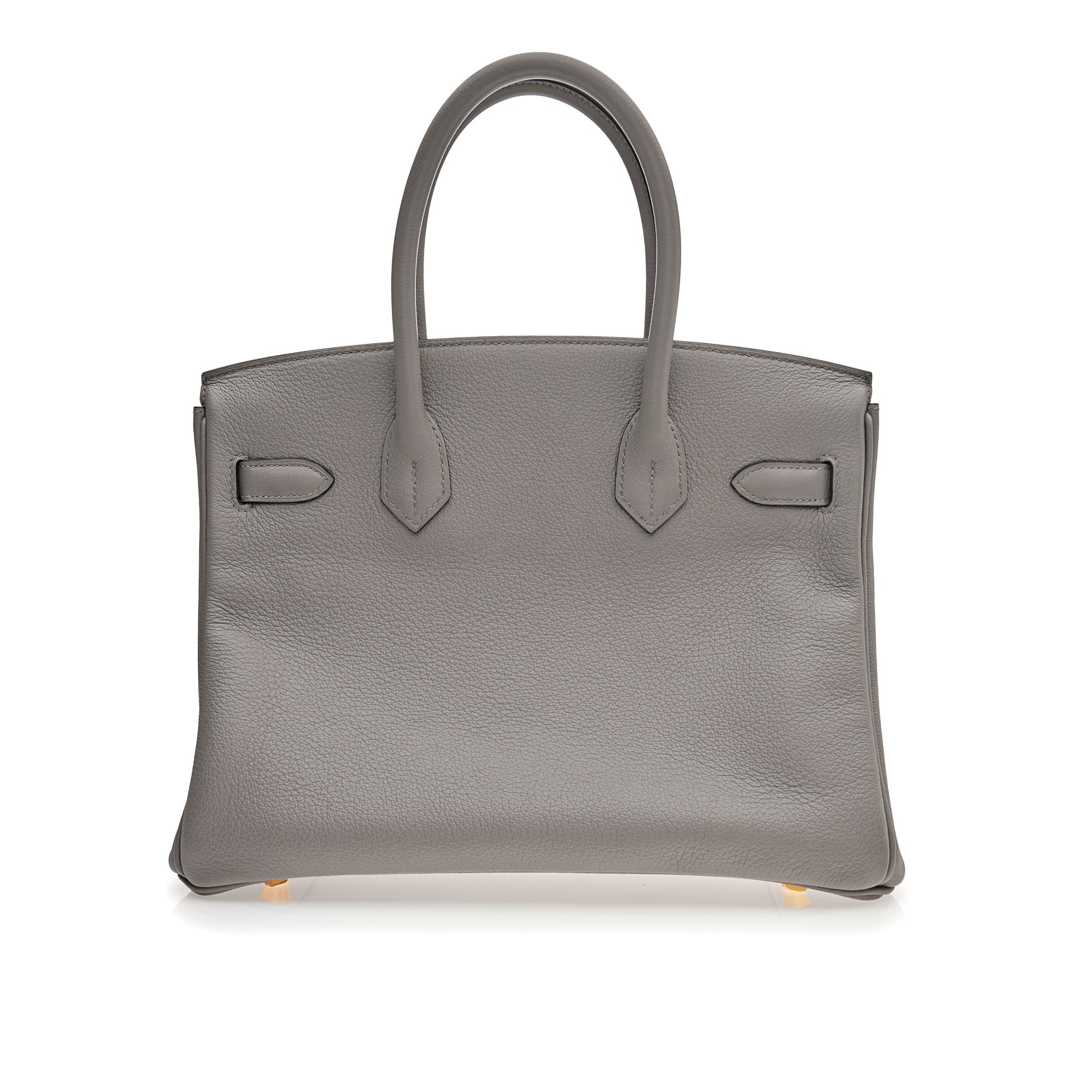 HRMS Birkin 30 Gris Togo Leather Gold Hardware - fashionupstore1