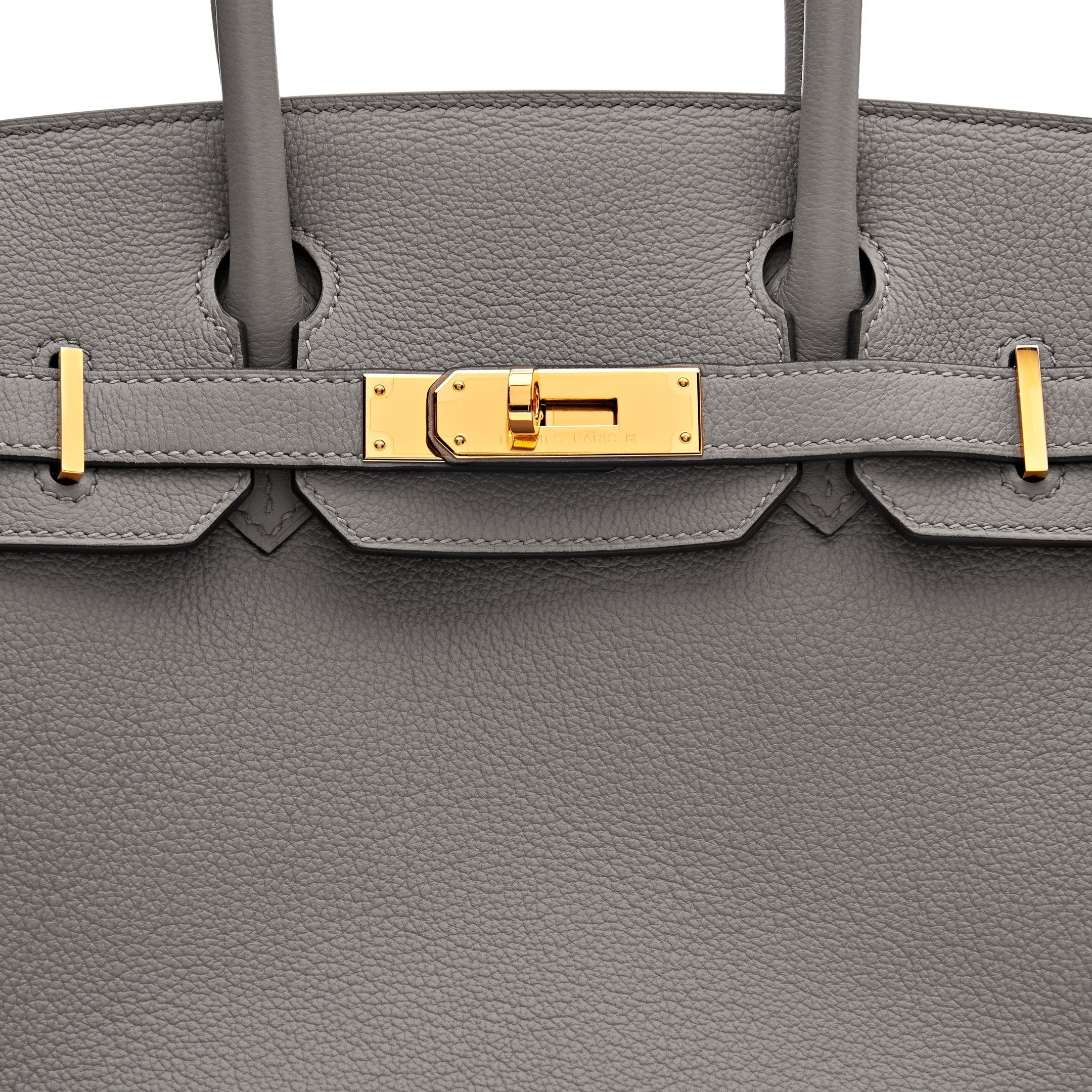 HRMS Birkin 30 Gris Togo Leather Gold Hardware - fashionupstore1