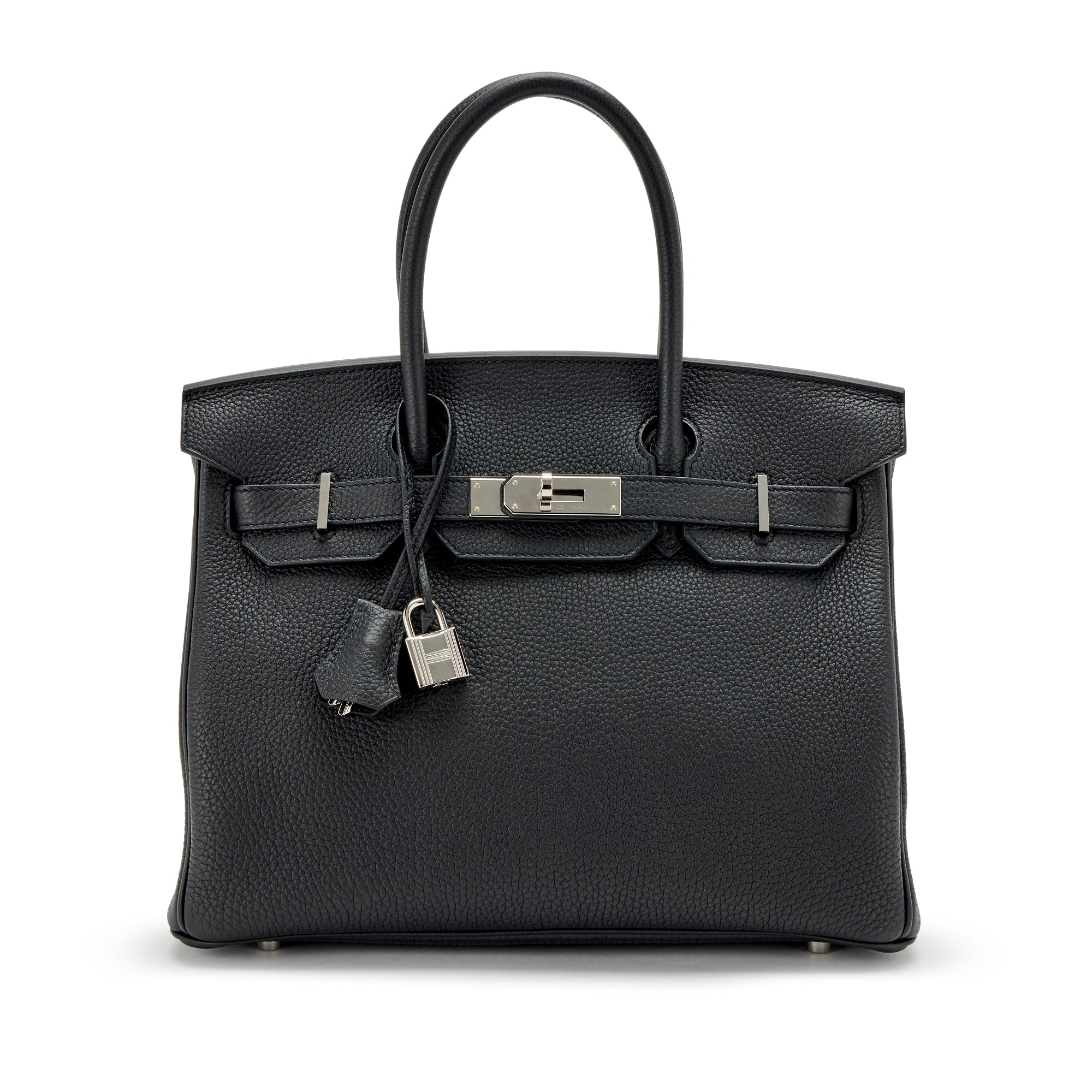 HRMS Birkin 30 Noir Togo Palladium Hardware - fashionupstore1