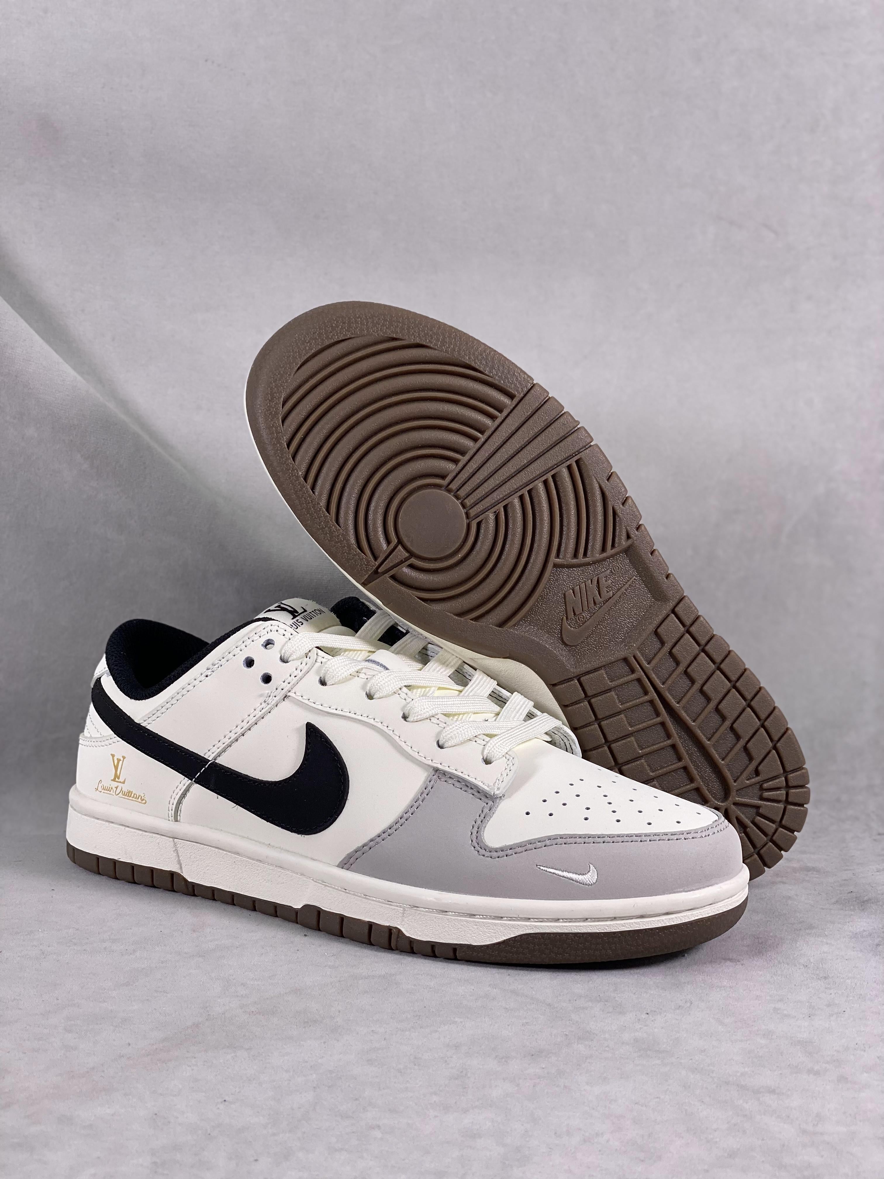 Custom LV x Nike Dunk Low JH8037 919 - fashionupstore1