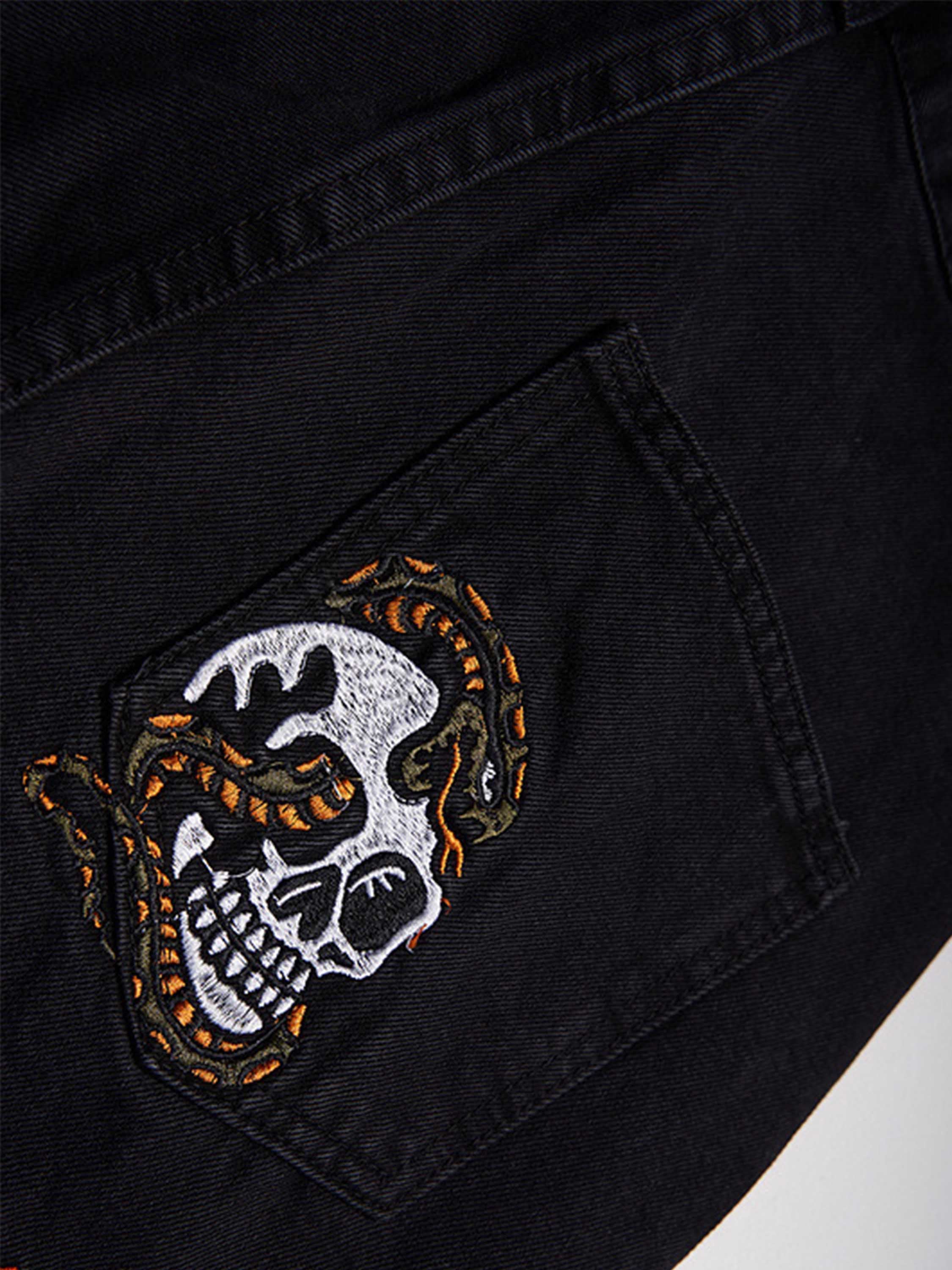 1984 High Street Embroidery Retro Jeans - 1574 - 1984brand