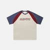 Y2K Letter Striped Print T-shirt - fashionupstore1