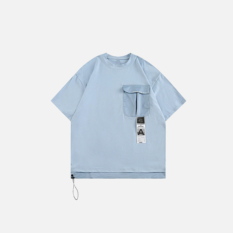 Y2k Loose Pocket T-shirt - fashionupstore1