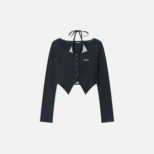 Women's Retro Two-piece Cardigan - fashionupstore1