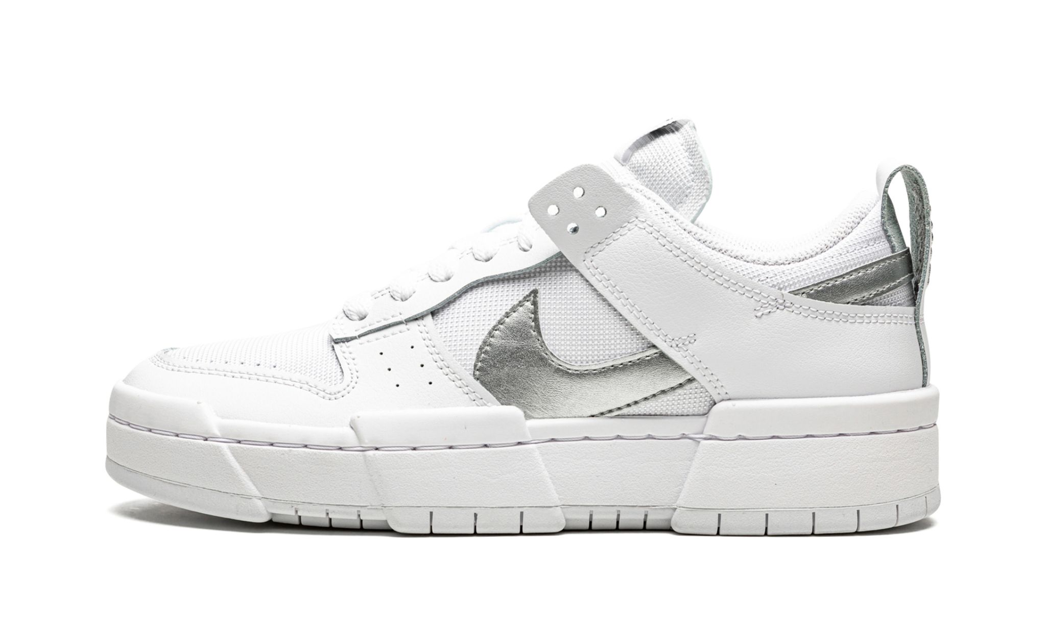 WMNS Dunk Low Disrupt "White Silver" Dunk