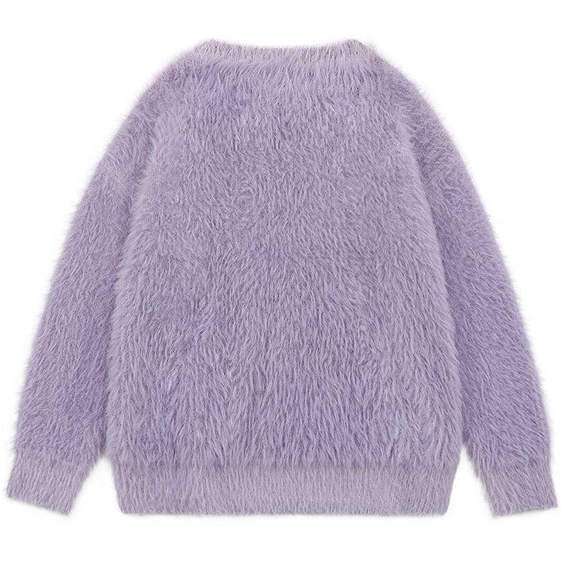 1984® Fuzzy Knit Sweater Bunching Onion 1984brand