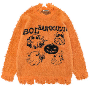 1984® Halloween Ripped Mohair Sweater 1984brand