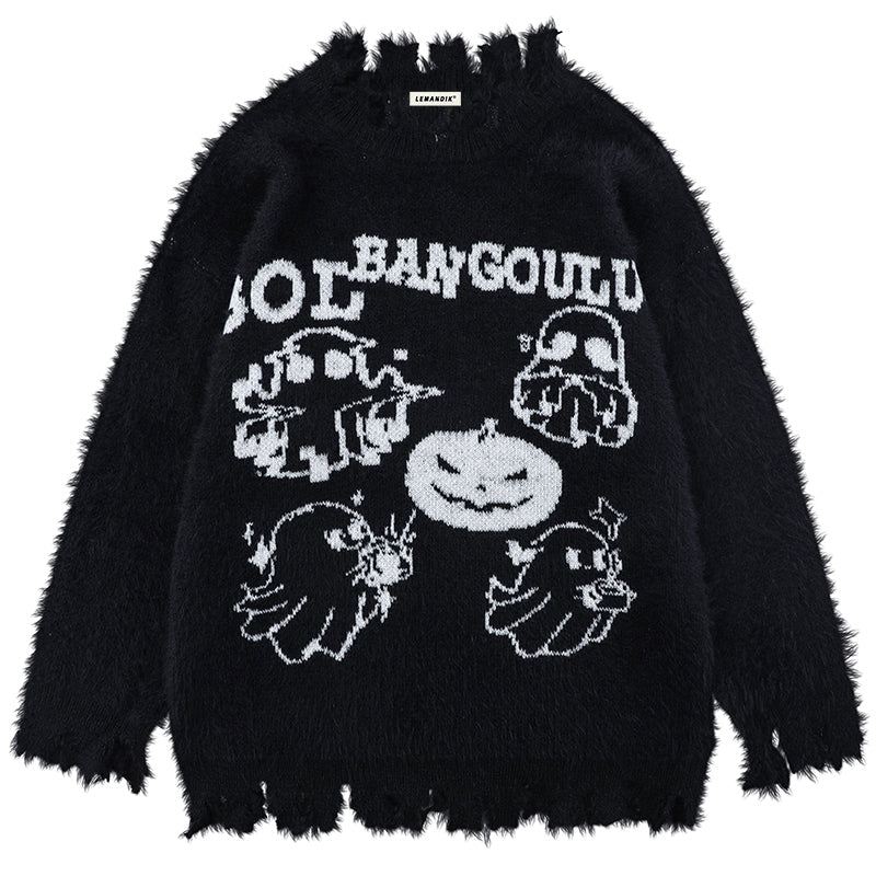 1984® Halloween Ripped Mohair Sweater 1984brand