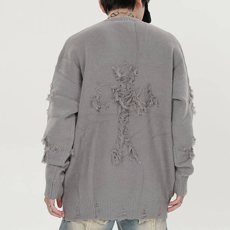 1984® Retro Jacquard Sweater Cross Patch 1984brand