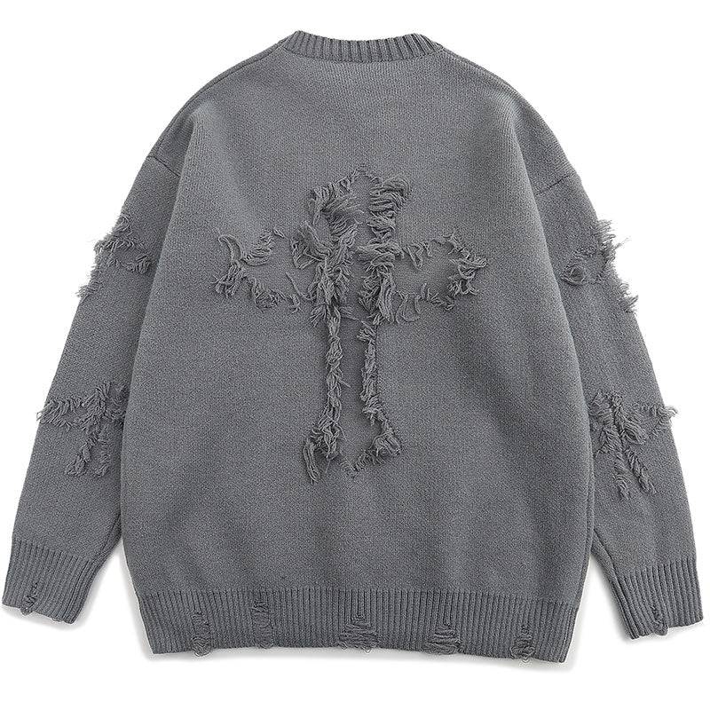 1984® Retro Jacquard Sweater Cross Patch 1984brand