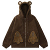 1984® Teddy Bear Hooded Sherpa Jacket 1984brand