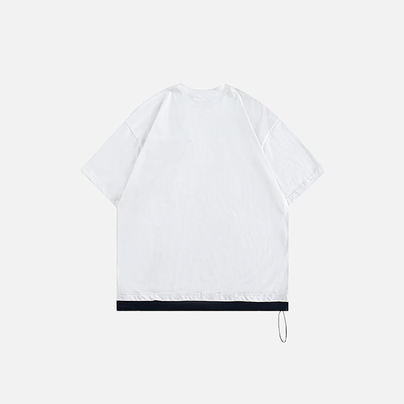 Y2k Loose Pocket T-shirt - fashionupstore1