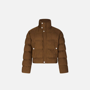 Women's Pleated Short padded Puffer Jacket - fashionupstore1