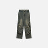 Y2K High Street Denim Baggy Pants - fashionupstore1