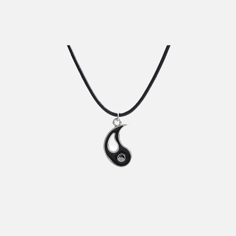 Yin-Yang Puzzle Pendant Necklace - fashionupstore1