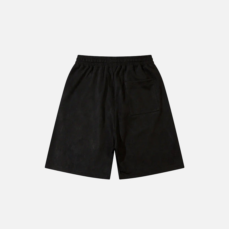 Y2K Embroidery Baggy Shorts - fashionupstore1