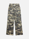 1984 Camo Baggy Wide Leg Pockets Cargo Pants - fashionupstore1