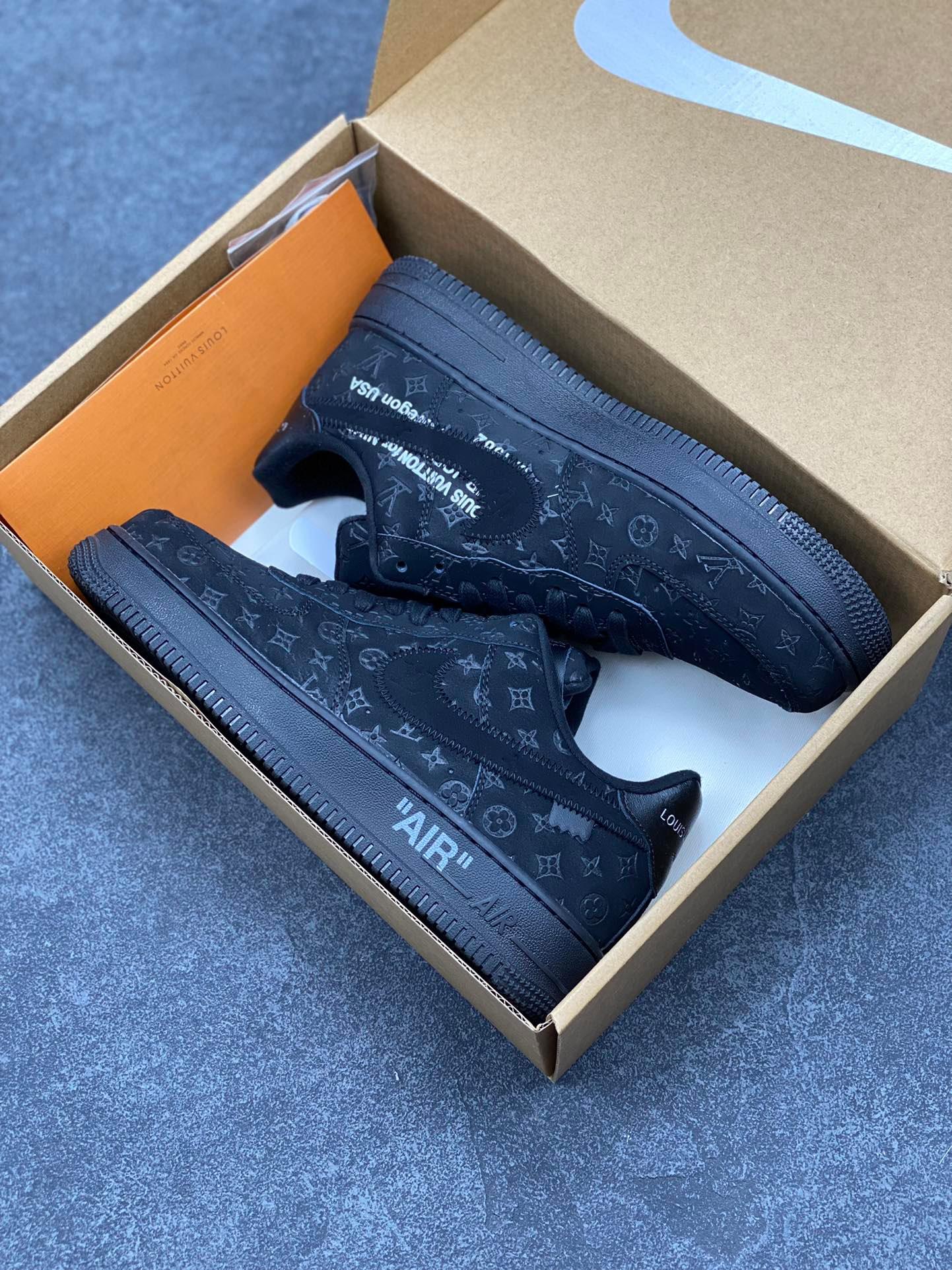 Custom Lv x Nk Air Force 1 Low 1A9VD7 luxurysteps