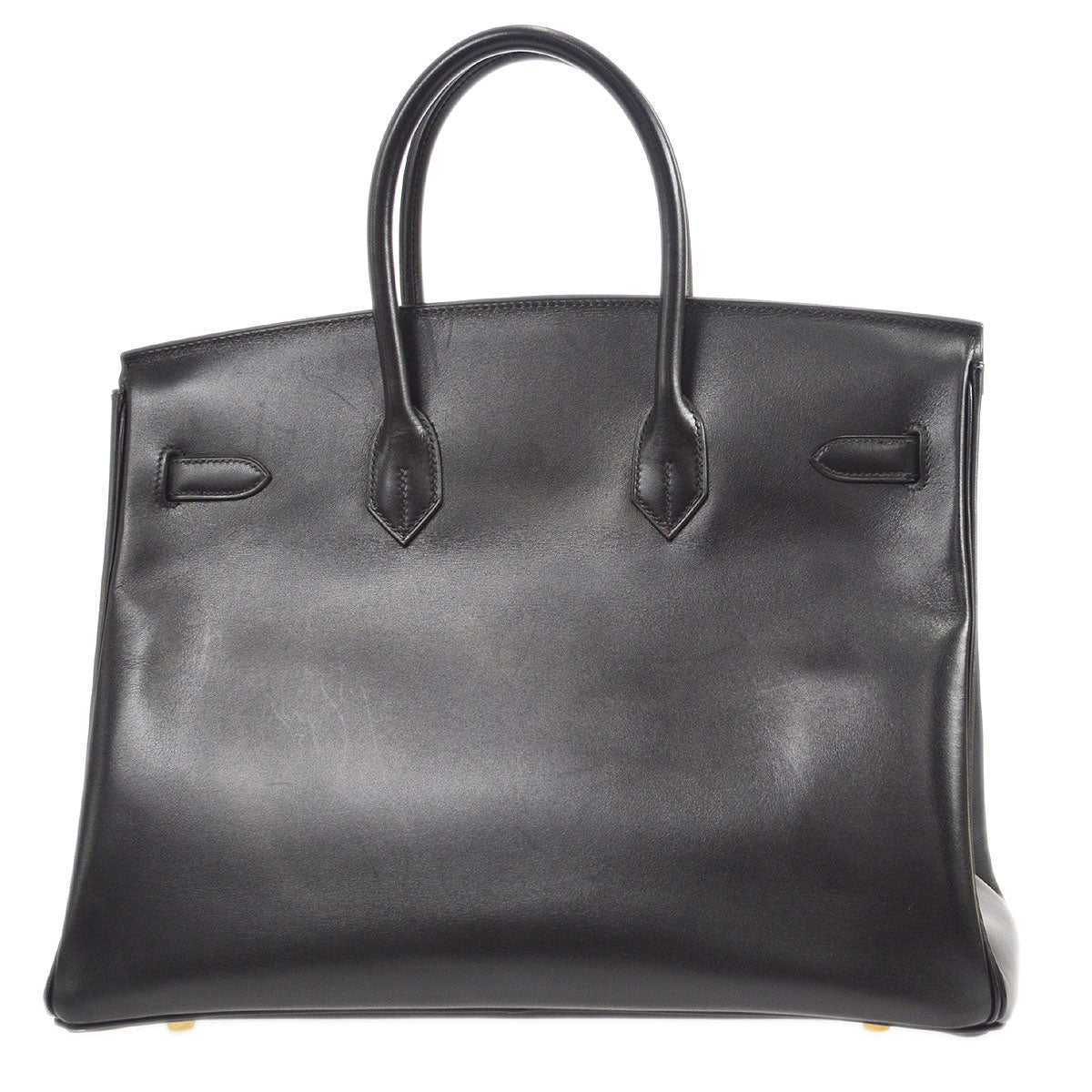 HMS 2002 BIRKIN 35 Black Box Calf - fashionupstore1