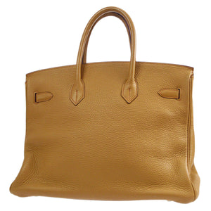 HMS 2003 BIRKIN 35 Tabac camel Clemence - fashionupstore1