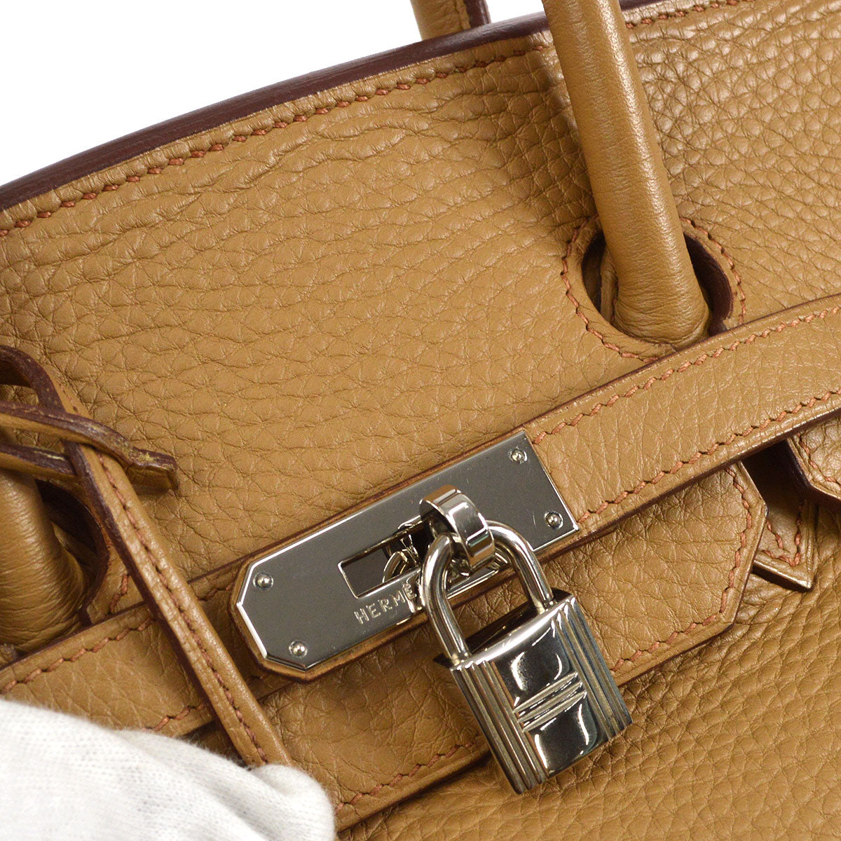 HMS 2003 BIRKIN 35 Tabac camel Clemence - fashionupstore1