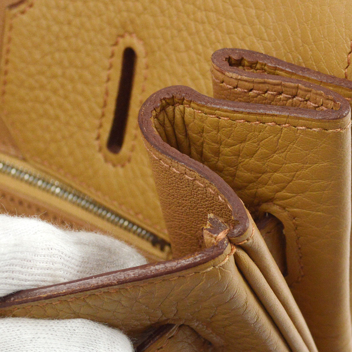 HMS 2003 BIRKIN 35 Tabac camel Clemence - fashionupstore1