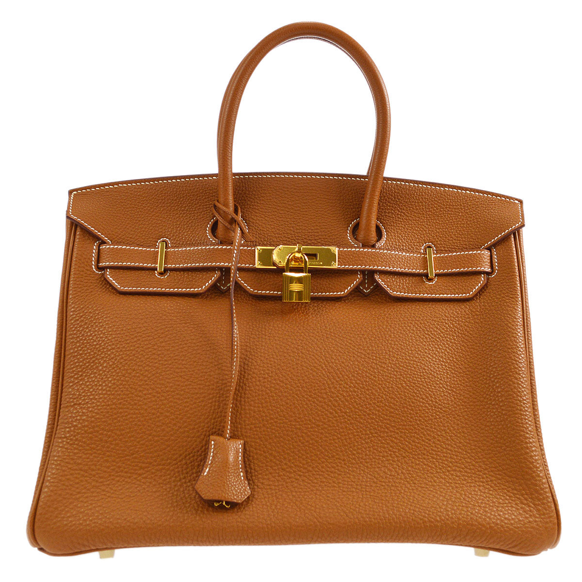 HMS 2008 Birkin 35 Gold Clemence - fashionupstore1