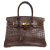 HMS * 2002 BIRKIN 30 Havane Matt Niloticus - fashionupstore1