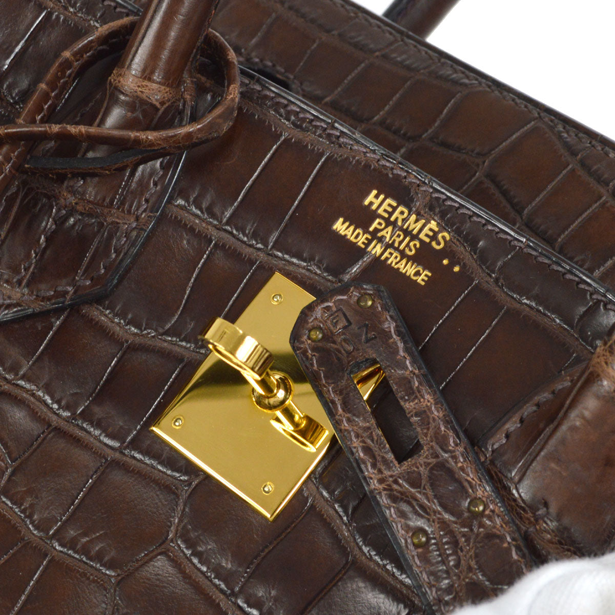 HMS * 2002 BIRKIN 30 Havane Matt Niloticus - fashionupstore1