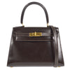 HMS 1989 KELLY 20 SELLIER Brown Box Calf - fashionupstore1