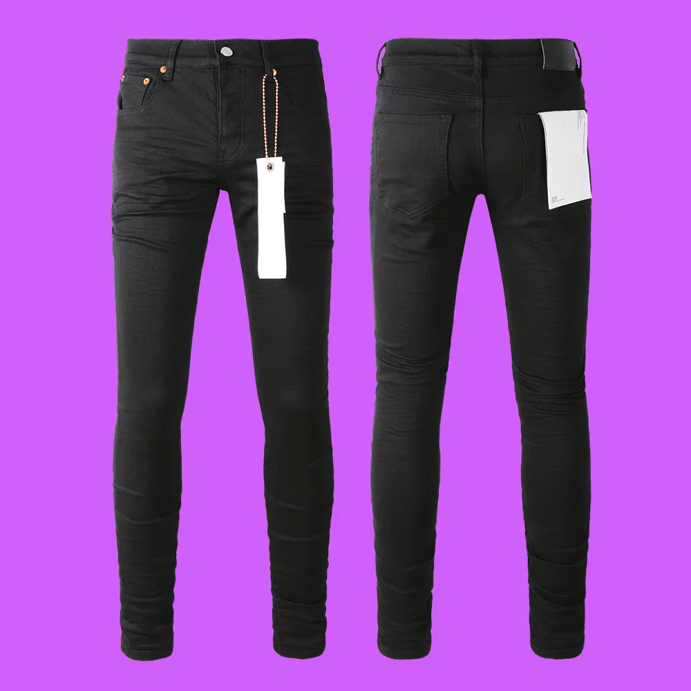 Premium Brand PRPL Roca Jeans Black Tag P005 - fashionupstore1